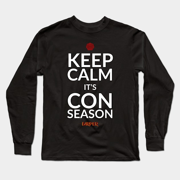Keep Calm It's Con Season! - Wynonna Earp Long Sleeve T-Shirt by SurfinAly Design 